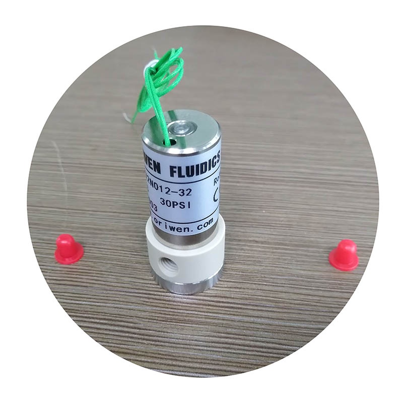 Micro Normally Open Solenoid Isolation Valve (075IV2NO12-32)