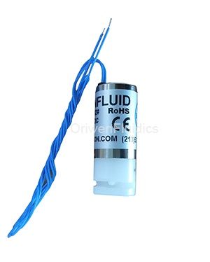 ID1.6mm OD3.2mm Silicone Tube Normally Closed 24VDC Solenoid Pinch Valve