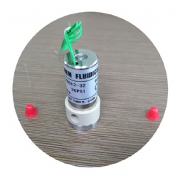 Micro Normally Open Solenoid Isolation Valve (075IV2NO12-32)